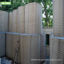 Weld Mesh Explosion Proof Defence Gabion Wall Barrier